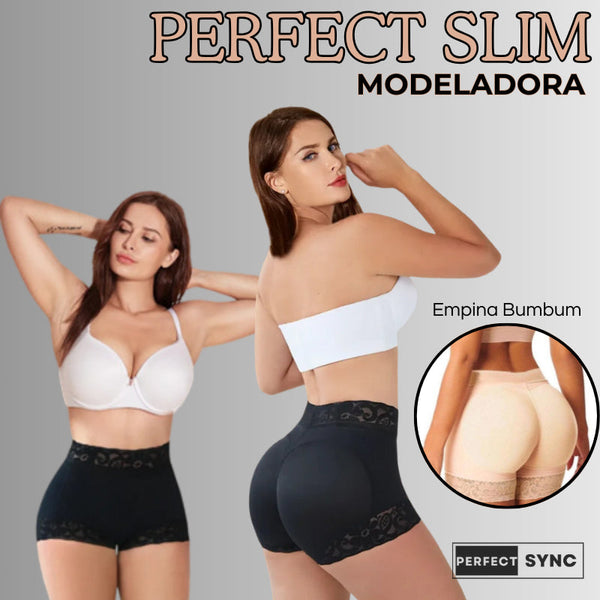 Calcinha Modeladora Perfect Slim - Reduz Medidas Abdominal | Antiodor e Antibacterianas