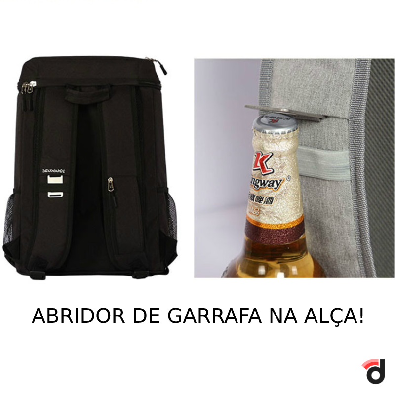 Mochila COOLER à Prova D'água 20L - Thermal Bag®